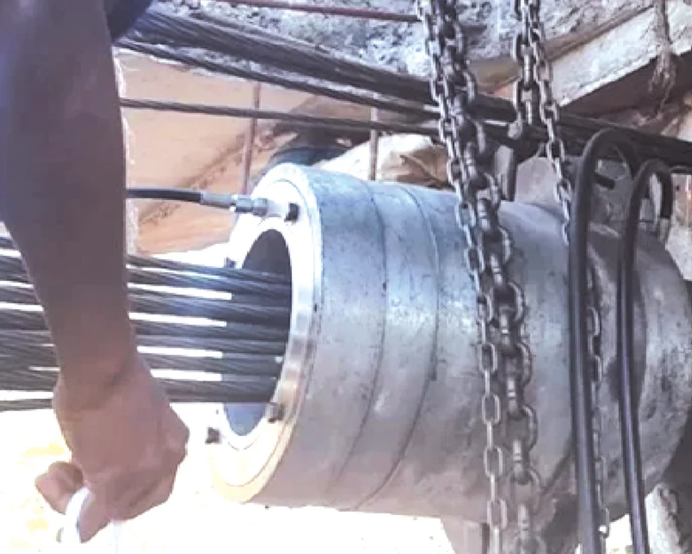 3 ABC Fast NanoGrout ML Highly fluid, non Shrink, cementitious grout for post-tensioned cable